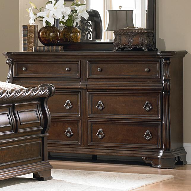 8 drawer double hot sale dresser